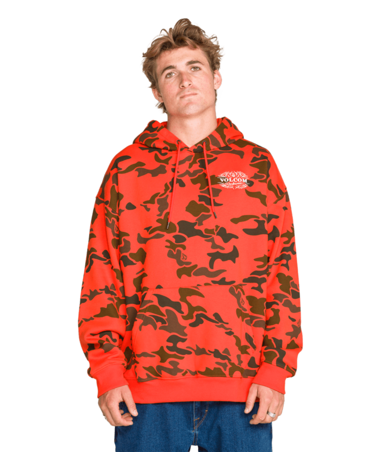 VOLCOM VOLCOM Talon Workwear Pull Over Tangerine