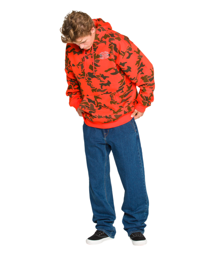 VOLCOM VOLCOM Talon Workwear Pull Over Tangerine
