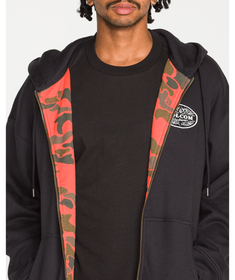 VOLCOM VOLCOM On The Hunt Workwear Zip Antique Black