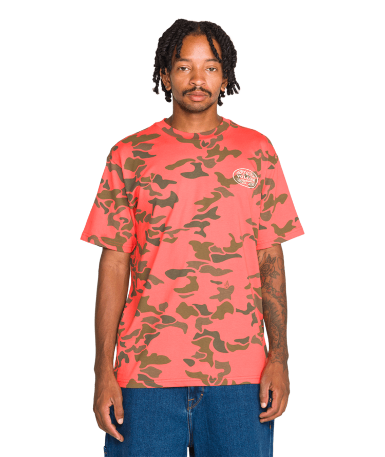 VOLCOM VOLCOM Safety Workwear Short Sleeve Tee Tangerine