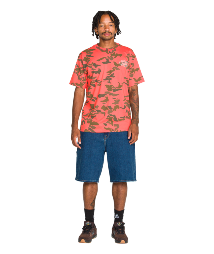 VOLCOM VOLCOM Safety Workwear Short Sleeve Tee Tangerine