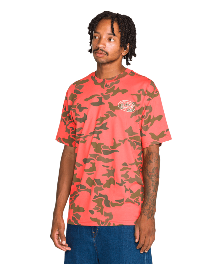 VOLCOM VOLCOM Safety Workwear Short Sleeve Tee Tangerine