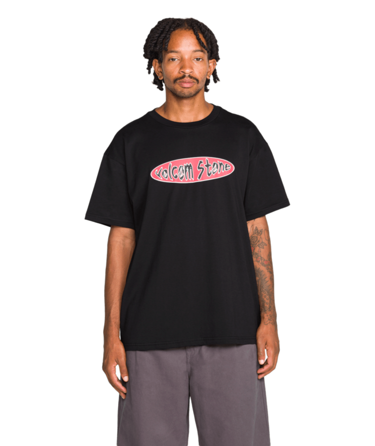 VOLCOM VOLCOM Scratch Stone Short Sleeve Tee Black