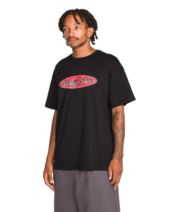 VOLCOM VOLCOM Scratch Stone Short Sleeve Tee Black