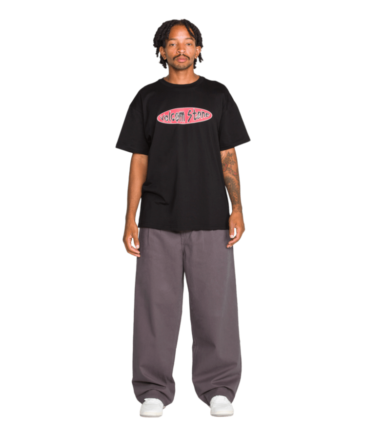 VOLCOM VOLCOM Scratch Stone Short Sleeve Tee Black