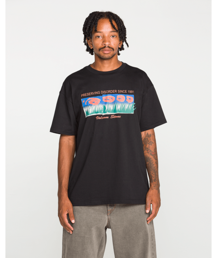VOLCOM VOLCOM Featured Artist Series Antonio Carrau Short Sleeve Tee Black