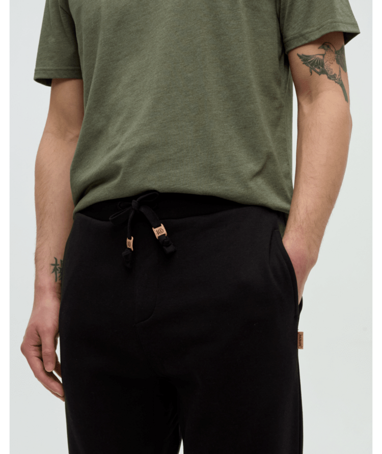 TENTREE TENTREE Mens TreeFleece Atlas Sweatpant Meteorite Black