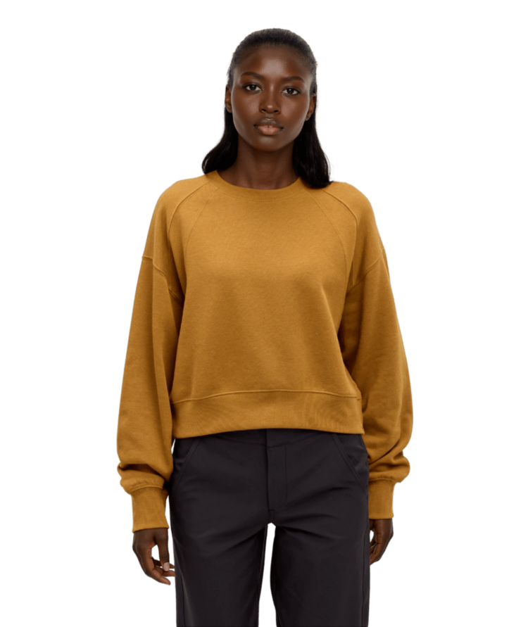 TENTREE TENTREE Bluffs Cropped Crew Cider