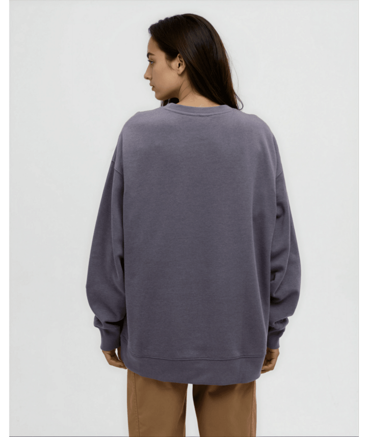 TENTREE TENTREE Alpine Oversized Crew Shadow/Alpine Blue