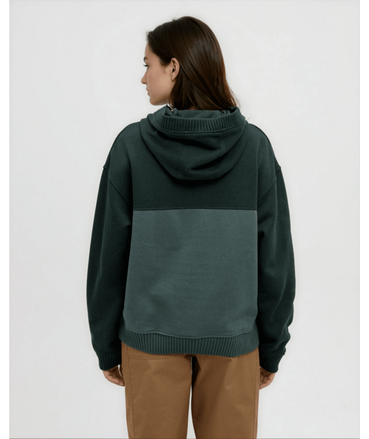 TENTREE TENTREE Foster Hoodie Dark Forest Green/Pine Green