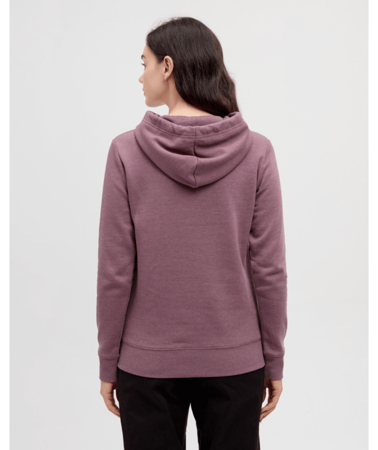 TENTREE TENTREE Juniper Hoodie Mauve Stone Heather/White
