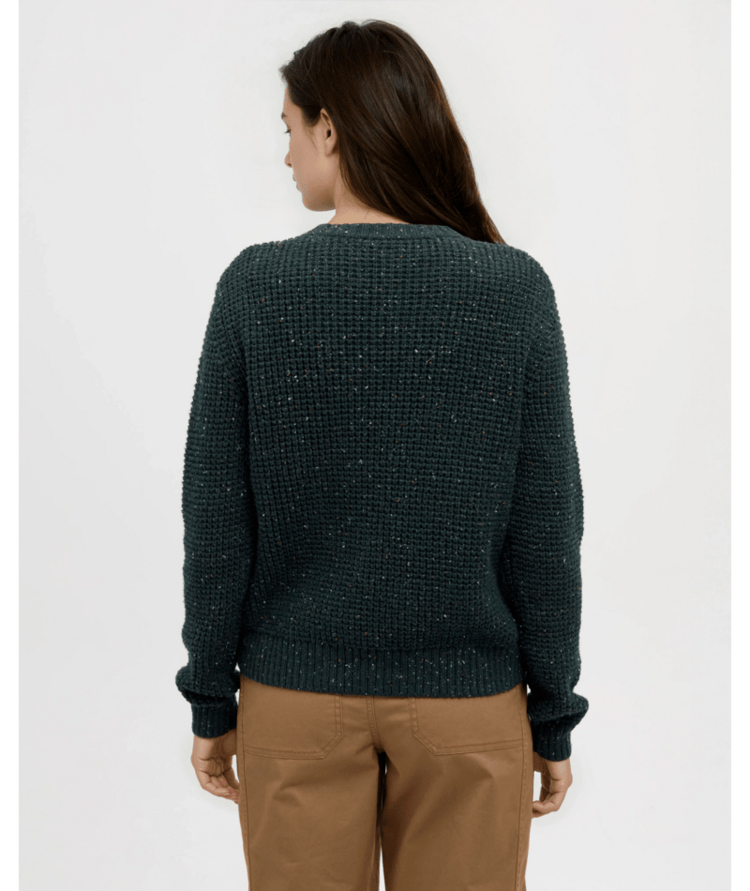 TENTREE TENTREE Morrell Fleck Sweater Dark Forest Green Fleck