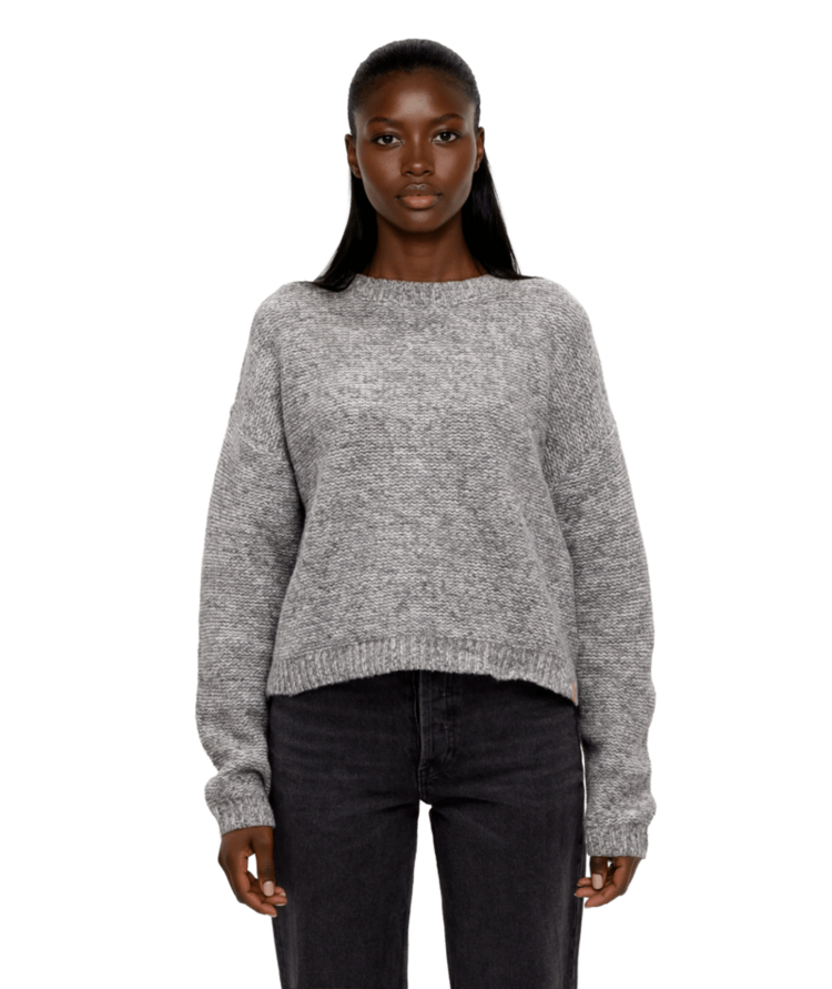 TENTREE TENTREE Crescent Sweater Grey Blend