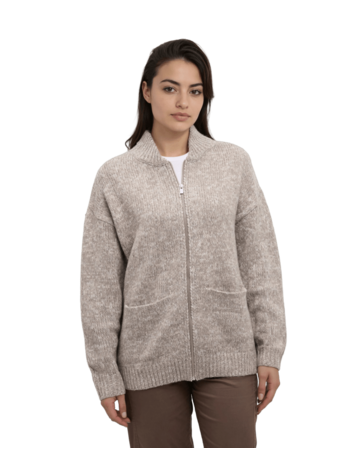 TENTREE TENTREE Garibaldi Cardigan Ashwood Heather