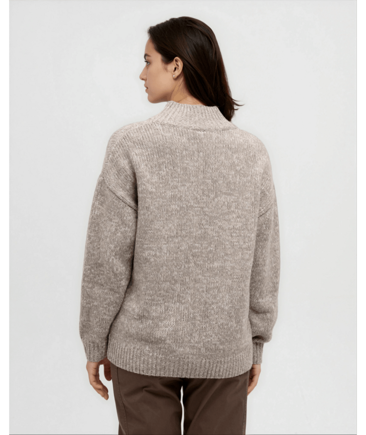 TENTREE TENTREE Garibaldi Cardigan Ashwood Heather