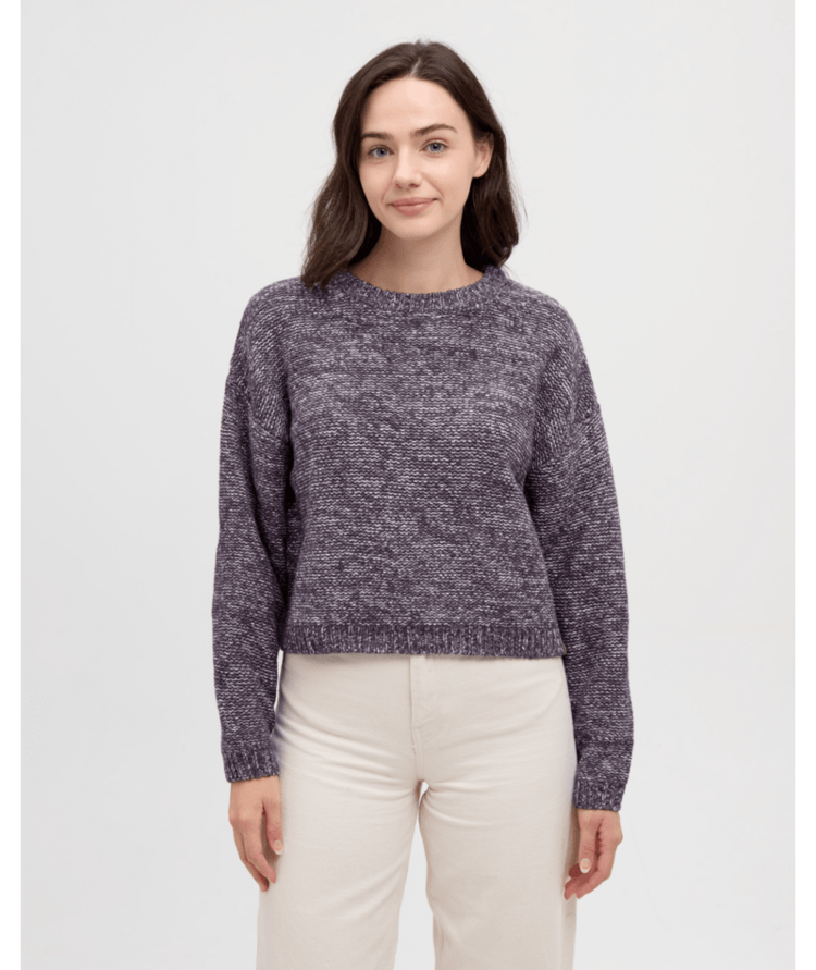 TENTREE TENTREE Crescent Sweater Plum Royale Blend
