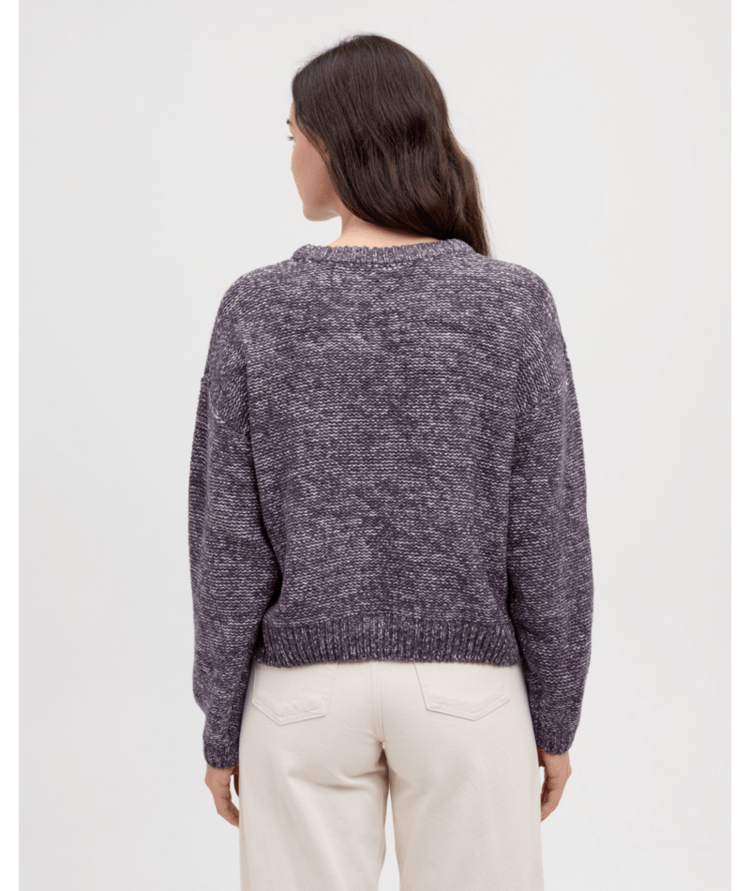 TENTREE TENTREE Crescent Sweater Plum Royale Blend