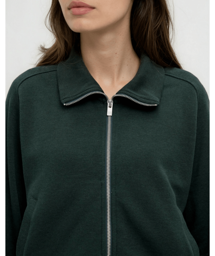 TENTREE TENTREE Patterson Full Zip Dark Forest Green