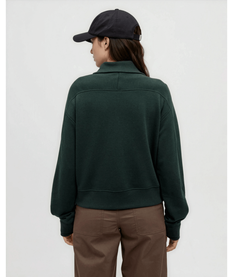 TENTREE TENTREE Patterson Full Zip Dark Forest Green