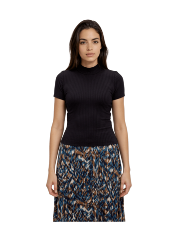 TENTREE TENTREE Whitney Mockneck Meteorite Black