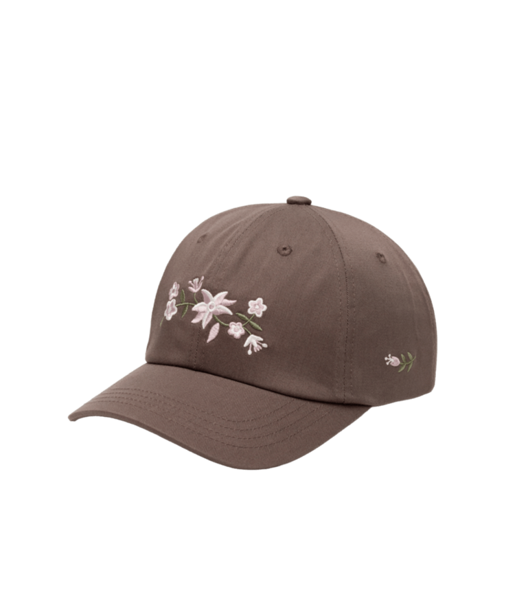 TENTREE TENTREE Vine Floral Peak Hat Ashwood/White Oak