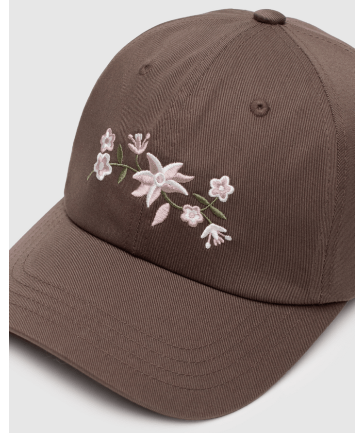 TENTREE TENTREE Vine Floral Peak Hat Ashwood/White Oak