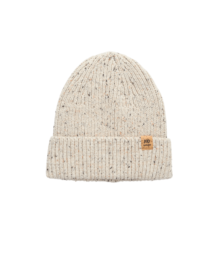 TENTREE TENTREE Bristow Fleck Beanie Pale Oak Heather Fleck