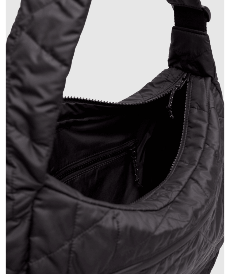 TENTREE TENTREE Creston Quilted Bag Meteorite Black