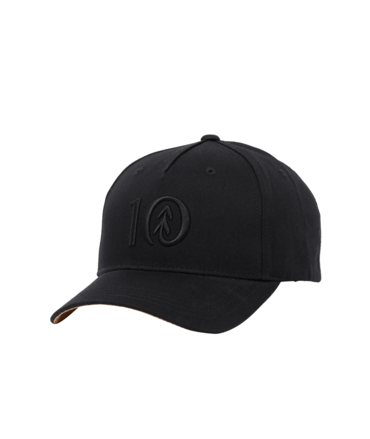 TENTREE TENTREE Logo Cork Brim Altitude Hat Meteorite Black