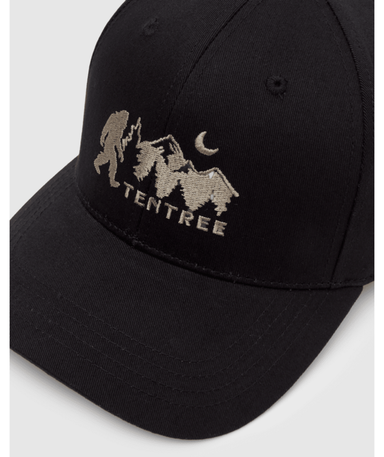 TENTREE TENTREE Sasquatch Trek Elevation Hat Meteorite Black/Tan