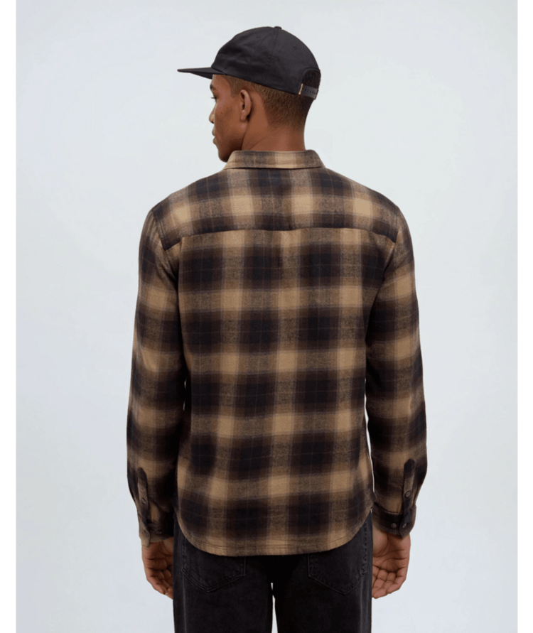 TENTREE TENTREE Forest Flannel Shirt Ashwood/Storm Plaid