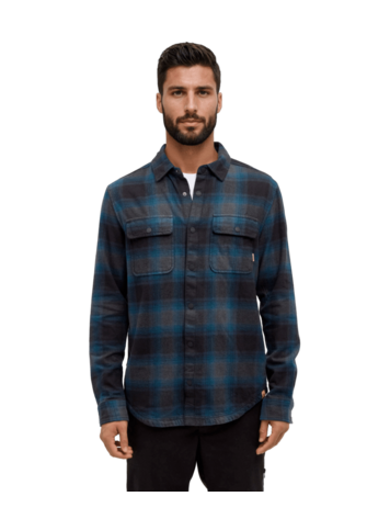 TENTREE TENTREE Kapok Flannel Colville Pacific Teal/Cascade Plaid
