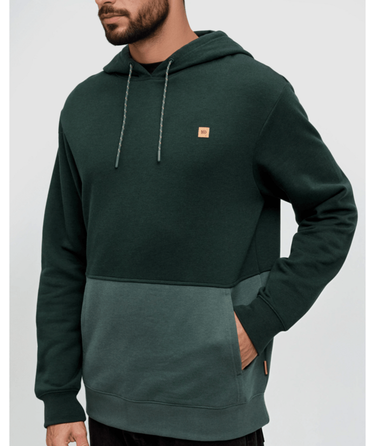TENTREE TENTREE Howson Hoodie Dark Forest Green/Pine Green