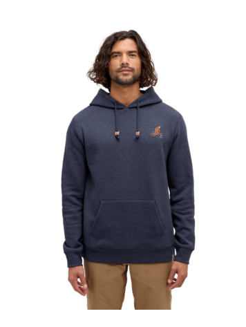 TENTREE TENTREE Sasquatch Hoodie Midnight Blue Heather/Mountain Bike