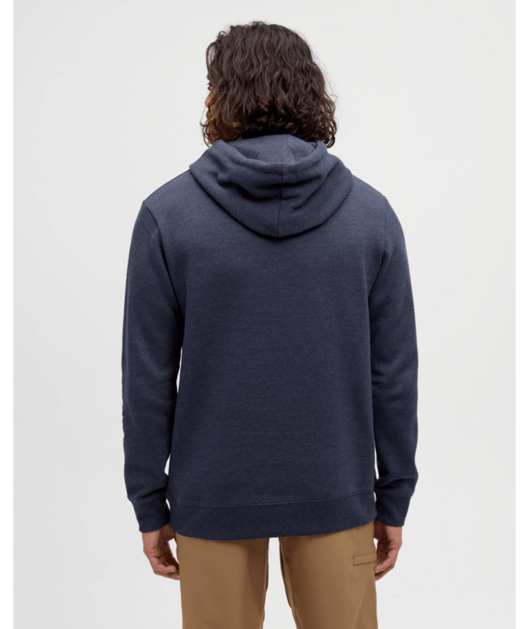 TENTREE TENTREE Sasquatch Hoodie Midnight Blue Heather/Mountain Bike