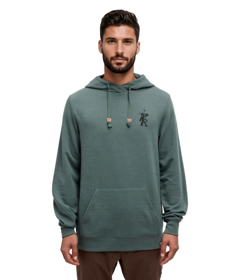 TENTREE TENTREE Sasquatch Sighting Hoodie Pine Green/Meteorite Black