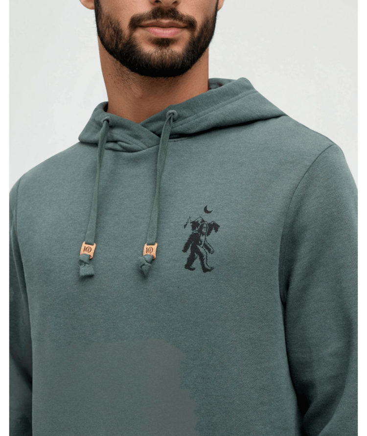 TENTREE TENTREE Sasquatch Sighting Hoodie Pine Green/Meteorite Black
