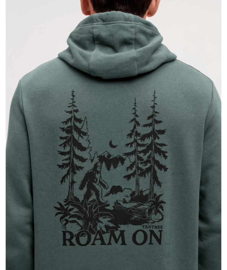 TENTREE TENTREE Sasquatch Sighting Hoodie Pine Green/Meteorite Black