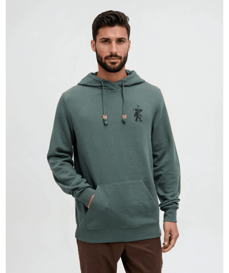 TENTREE TENTREE Sasquatch Sighting Hoodie Pine Green/Meteorite Black