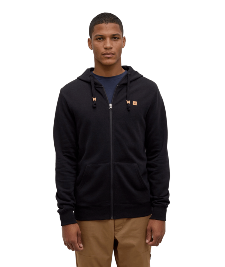 TENTREE TENTREE Reynard Zip Hoodie Meteorite Black
