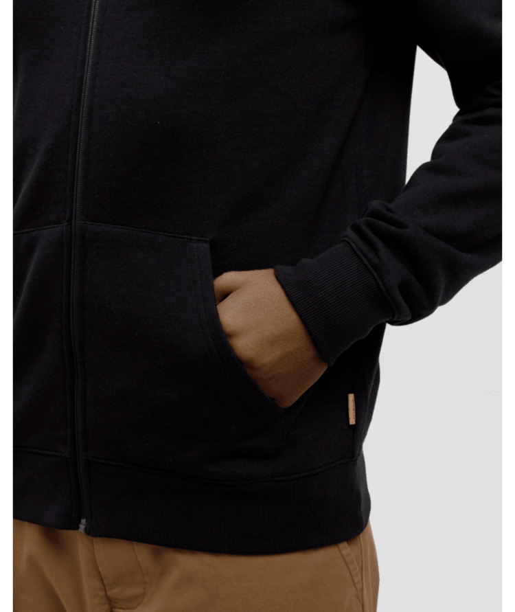 TENTREE TENTREE Reynard Zip Hoodie Meteorite Black