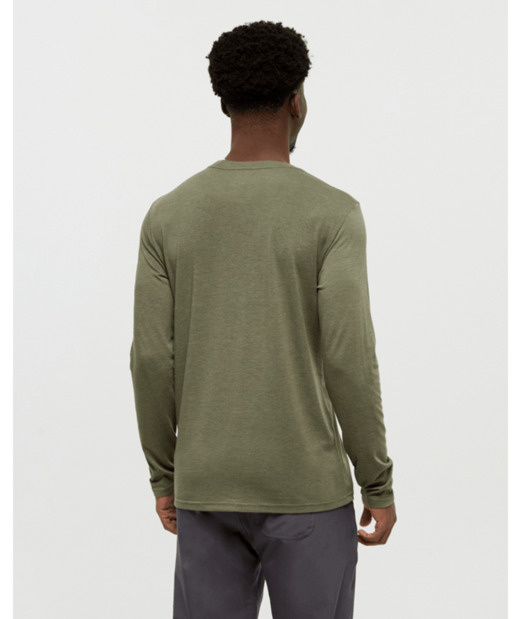 TENTREE TENTREE Baker Longsleeve Deep Olive Heather