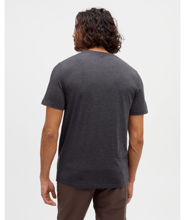 TENTREE TENTREE Sasquatch T-Shirt Meteorite Black Heather/Mountain Bike