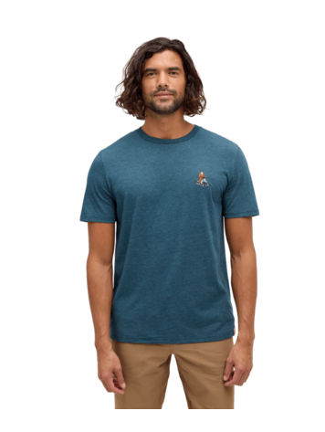 TENTREE TENTREE Sasquatch T-Shirt Pacific Teal Heather/Snowmobile