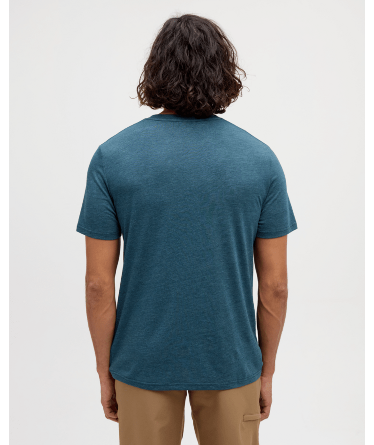 TENTREE TENTREE Sasquatch T-Shirt Pacific Teal Heather/Snowmobile