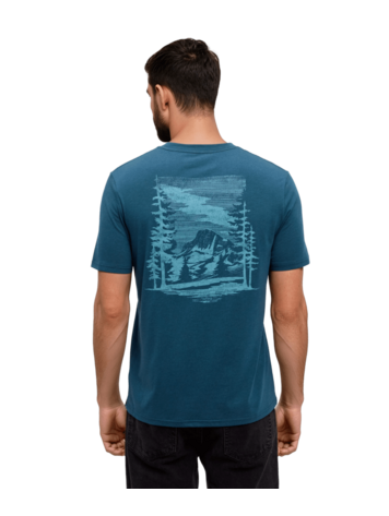 TENTREE TENTREE Summit Sight T-Shirt Pacific Teal/Alpine Blue
