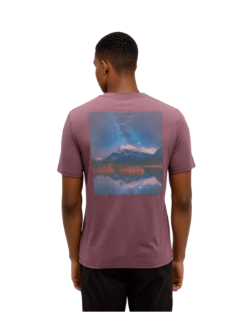 TENTREE TENTREE Parks Midnight Mountain T-Shirt Mauve Stone/Midnight Mountain
