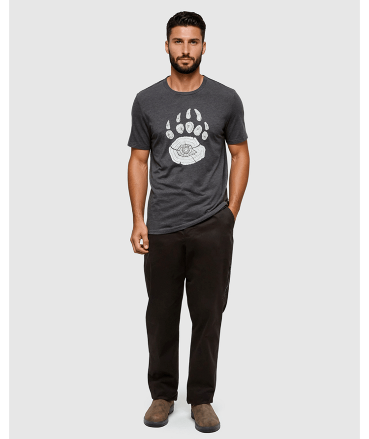 TENTREE TENTREE Bear Claw T-Shirt Meteorite Black Heather