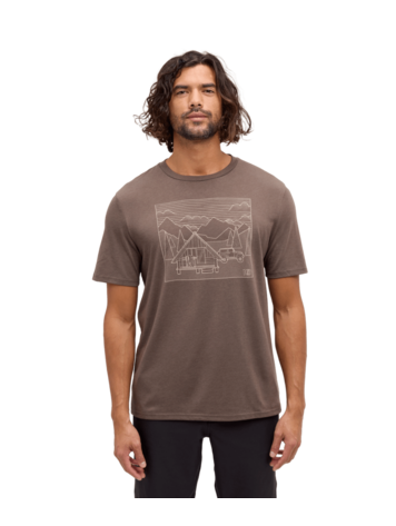 TENTREE TENTREE Front Country Cabin T-Shirt Ashwood/Warm Oak
