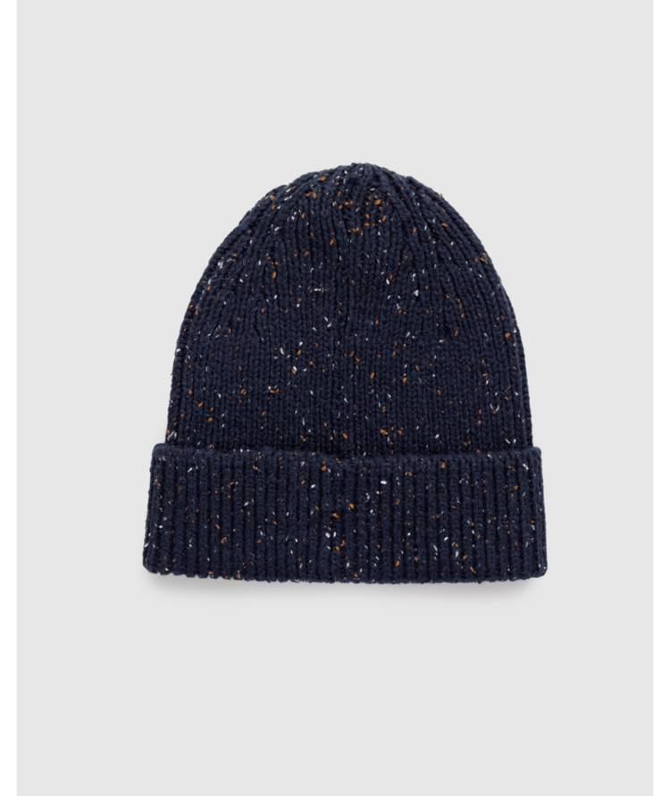 TENTREE TENTREE Bristow Fleck Beanie Midnight Blue Fleck